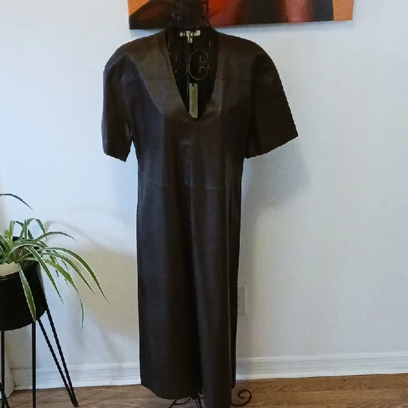 Prologue Dark Brown Midi Dress